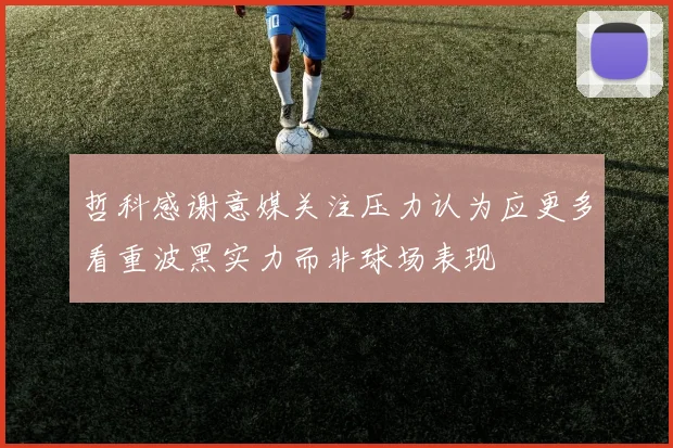 哲科感谢意媒关注压力认为应更多看重波黑实力而非球场表现